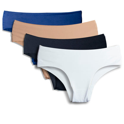 4 Panty Cacheteros invisibles sin costuras